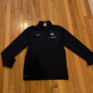 Mens Nike North Carolina Dri-fit quarter zip